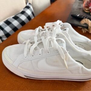 Nike White Women's Mules